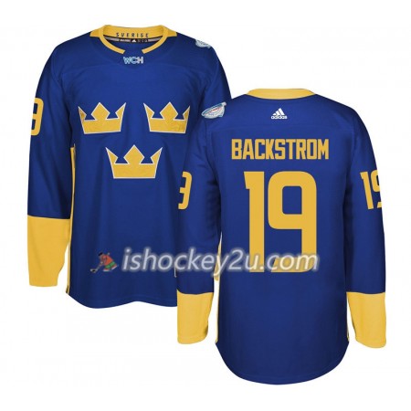 Sverige Trøje Nicklas Backstrom 19 2016 World Cup Lilla Premier